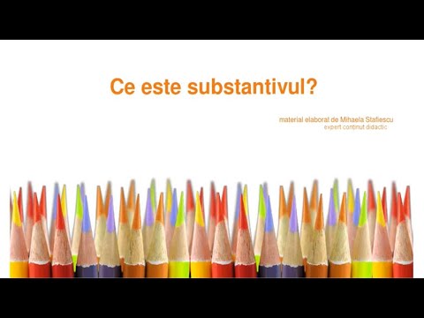 Video: Care este substantivul cinstit?