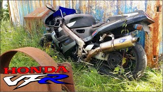 Restoration Of A Ruined Legend  Honda VFR 400 NC30