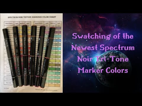 Spectrum Noir Markers Color Chart