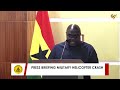 Ghana defense minister killed in helicopter crash | REUTERS