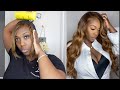 BEGINNER FRIENDLY: DEEP SIDE PART QUICKWEAVE AT HOME 2023| LEVEL 27 HAIR COLLECTION