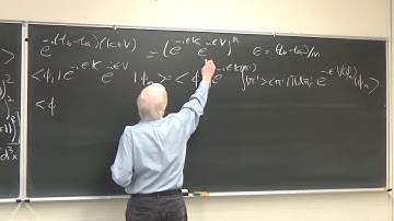 Lecture of 4 December 2018 on Quantum Field Theory at UNM by Kevin Cahill