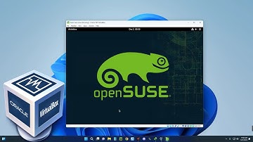How to Install Open SUSE Tumbleweed on VirtualBox in Windows 11