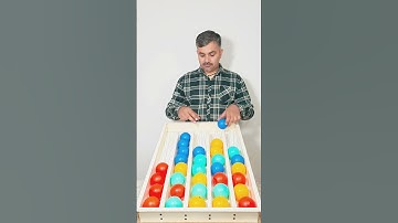 Fun & Chaos: Color Ball Sorting Challenge 🟢🔴🟡🔵 | Fun Games #familygamenight #challenge #satisfying