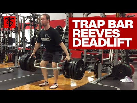 Trap Bar Reeves Deadlift trapezius function