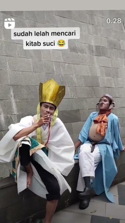 Sepertinya biksu tong sudah lelah mencari kitab suci #viral #fyp #videoshort