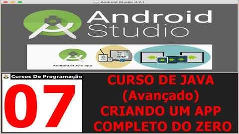 Curso Programação - Criando Um App De Academia Em Android Java Avançado - 07