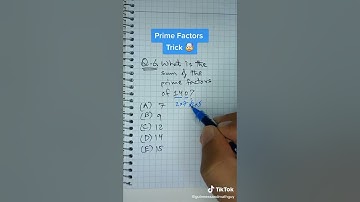 Priemfactoren truc