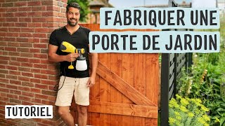 Fabriquer soimême une porte de jardin : instructions de Saris Garage avec le WAGNER W 100