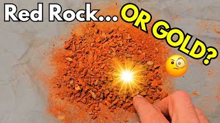 GOLD Rock, RED Rock...Or HOT Rock? Let's Bust It Open & See 👀