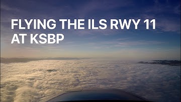 Watch Us Fly The ILS RWY 11 To Minimums At KSBP