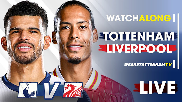 Tottenham Vs Liverpool • Carabao Cup Semi Final 1st Leg @spurskingstv  [LIVE WATCH ALONG]