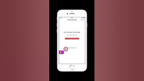 How To Reset iPhone Screen Time Passcode #shorts [Quick Tip]