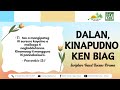 Dalan kinapudno ken biag  may 24 2024