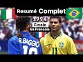 Brésil - Italie  [ Résumé En Français 🇫🇷HD ] Final Coupe Du Monde 1994 USA