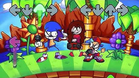 FNF Character Test | Gameplay VS My Playground | ALL Blue Test #3