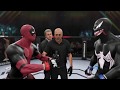 Deadpool vs. Venom (EA Sports UFC 3) - CPU vs. CPU - Crazy UFC 👊🤪