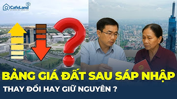 GIÁ ĐẤT THAY ĐỔI RA SAO SAU SÁP NHẬP TỈNH? Câu trả lời gây bất ngờ! | CafeLand