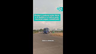 🚫 VERÍN | O tráfico pola ESTRADA NACIONAL segue sendo complicado e hai cortes de LUZ na vila