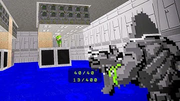 One of the very few 3rd person Mod in GzDOOM