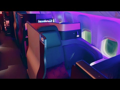 Qatar Airways QSuite Business Class QR815 Hong Kong to Doha