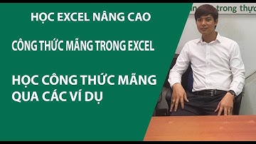 Công thức mãng trong excel | Hướng dẫn công thức mãng qua các ví dụ