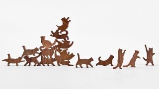 Cat Jenga: A Wooden Cat Stacking Game screenshot 2