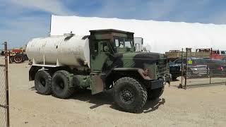 L 1155DV 1991 Military 6X6 Water Truck