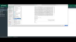 ERMES   Dashboard menu    USB Log  manager