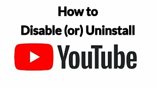 How to Disable (or) Uninstall YouTube App on Your Phone || Android Website Tips || #youtube screenshot 5