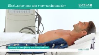 SORISA® Beauty Solutions Remodelación Corporal con la Presoterapia IMPRESS-240 Resimi