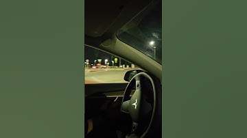 Tesla Autopilot (FSD) successfully-ish making it through a roundabout!!!(pt 3).  V11.3.6 🫡🫡 #tesla