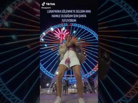 ezgizem lunaparkta çanta tutarkende eğlenirim yeni akım Ezgi Gizem Yeni Tiktok Videosu #Shorts