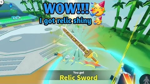 WOW!!! I got relic shiny(Weapon Fighting Simulator)