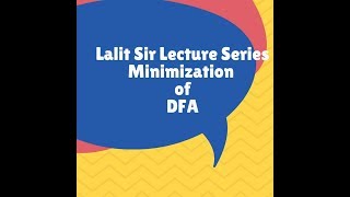 MINIMIZATION OF DFA(Theory of computation)