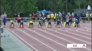 Boys 100 Meter Senior Final - Ontario OFSAA Outdoor Provincial Championships 2023