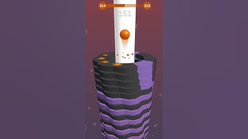 Stack Ball 3D Game | Level 314 | Play Stack Ball Game In Fast Speed | Stack Ball Game YouTube Short