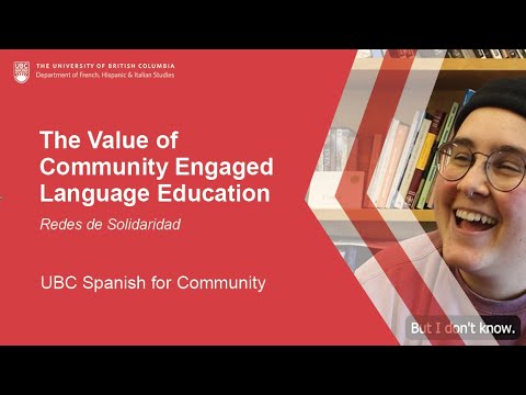 The Value Of Community Engaged Language Education Redes De Solidaridad Spanish For Community