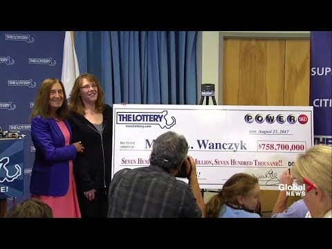 Winner of $750 million Powerball Lottery news conference