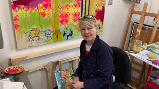 Helen Alice Johnson Artist in The Studio Church of the Holy Paraclete