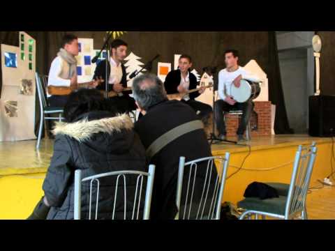 ქ.რუსთავის N 20 საჯარო სკოლის ბიჭების გამოსვლა. რაჭული