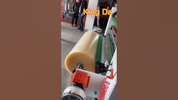 Automatic labeling bopp packing tape scuttling machine video