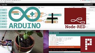 Start with the Arduino and Node-RED. Save and display JSON measurements from the serial port