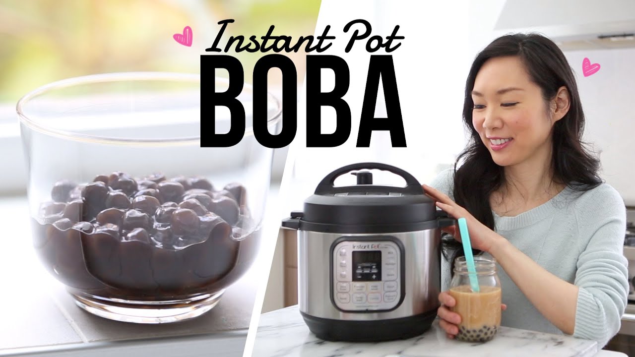 Instant Pot Boba Milk Tea - Kawaling Pinoy