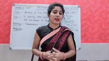 Grade-3 SST 15/10/20 Block-13 Lesson-1 Borders of our States