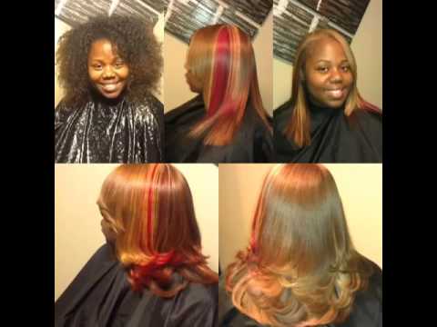 How To Color Press Layer Natural Hair Styles Youtube