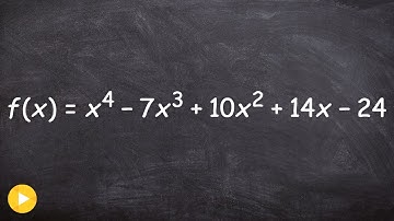 Given a Polynomial Function Find All of the Zeros