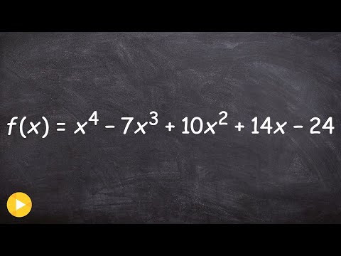 Given a Polynomial