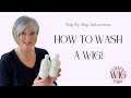 How to wash a wig  step by step instructions  crazywiglady