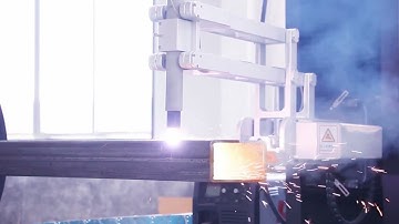 CNC Plasma Cutting Machine | Pipe and Profile Cutting,Beam Coping, Square Profiling Plasma Cutter